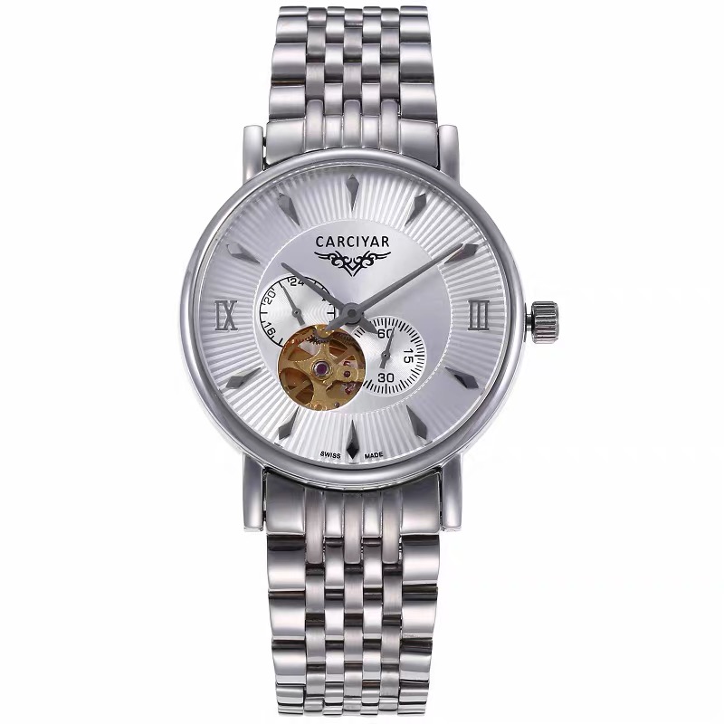 Stainless Bracelet Diver - CARCIYAR Men's Automatic Mechanical Watch with