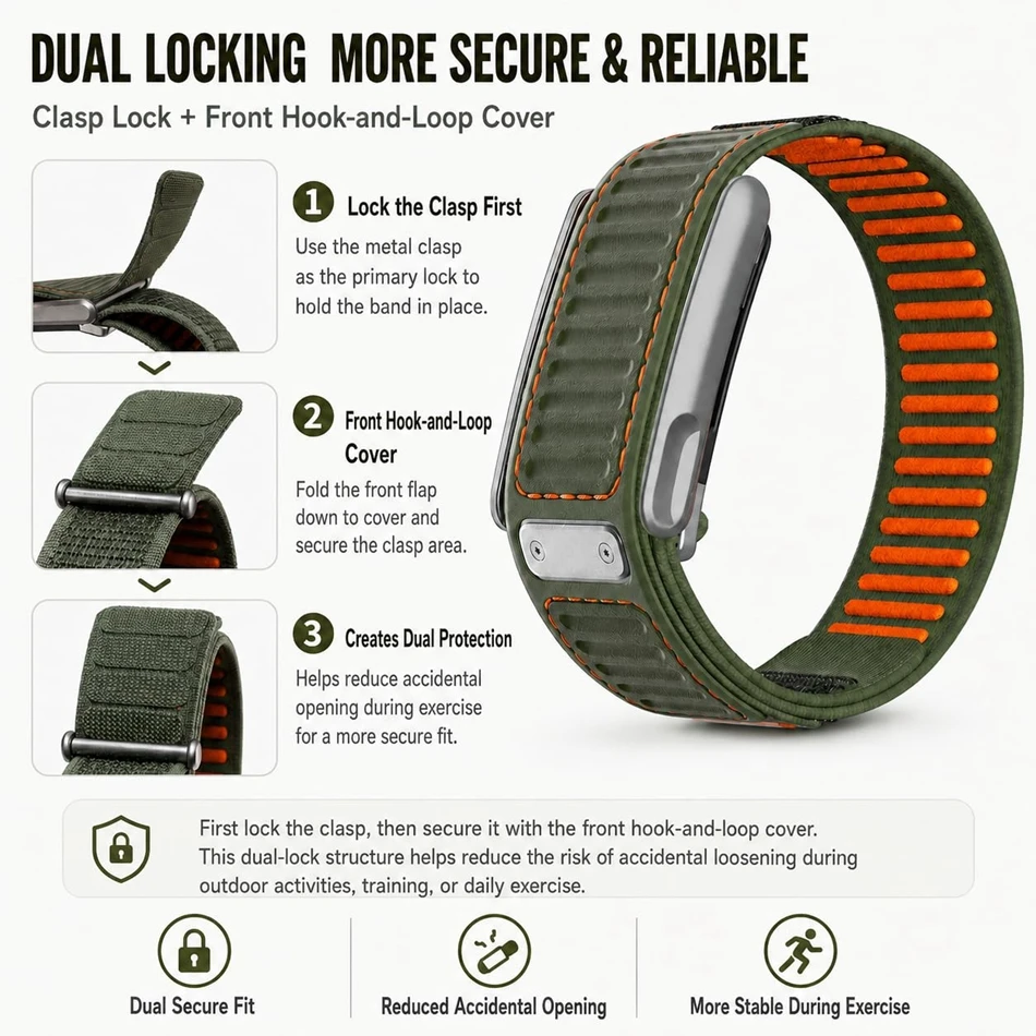Nylon Silicone Loop Watch Band - Sport Loop Velcro ulasan dan harga