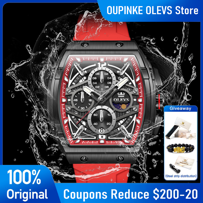OLEVS 2975 Men's Watch Fashion - Rolex Watch Datejust ulasan dan harga