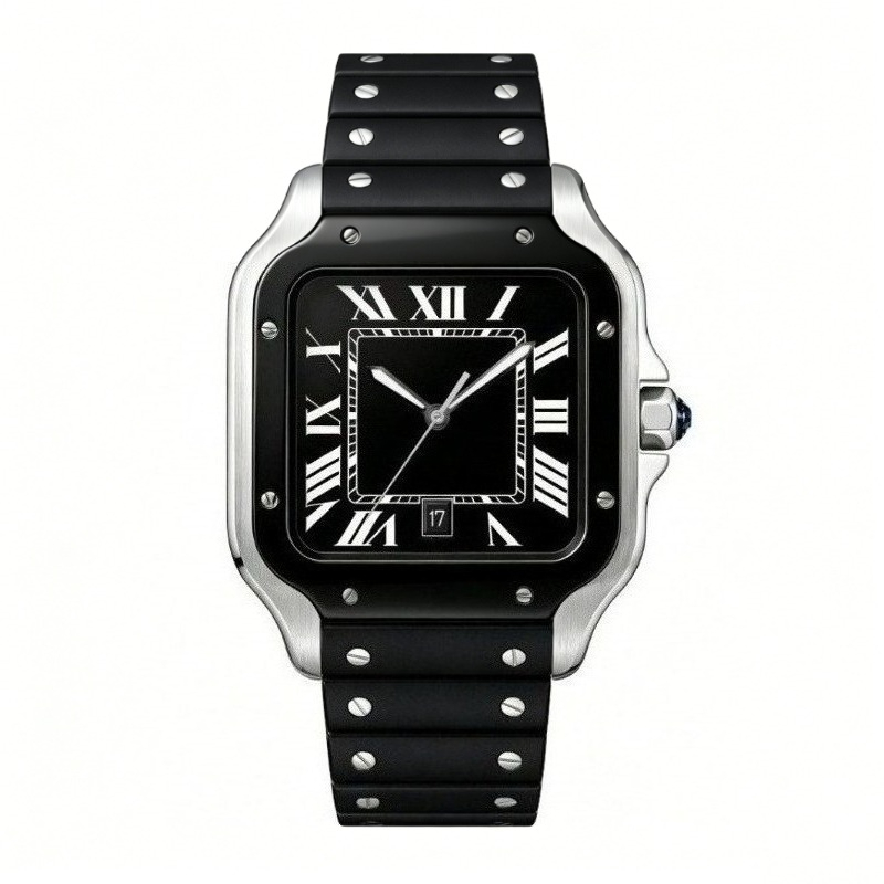 New Luxury Men's Quartz Watch  - Cartier Watch Tank ulasan dan harga