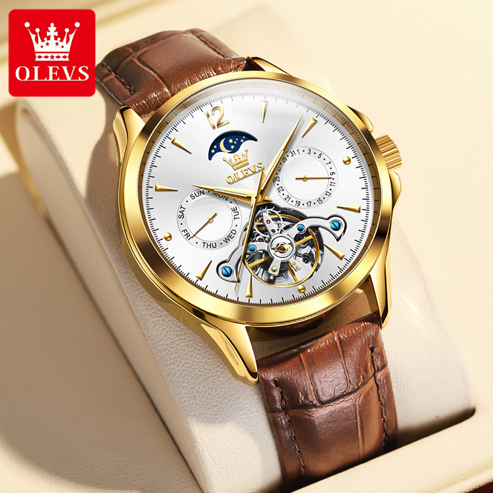 OLEVS 6663 Mens Watch Original - Seiko Watch Presage ulasan dan harga