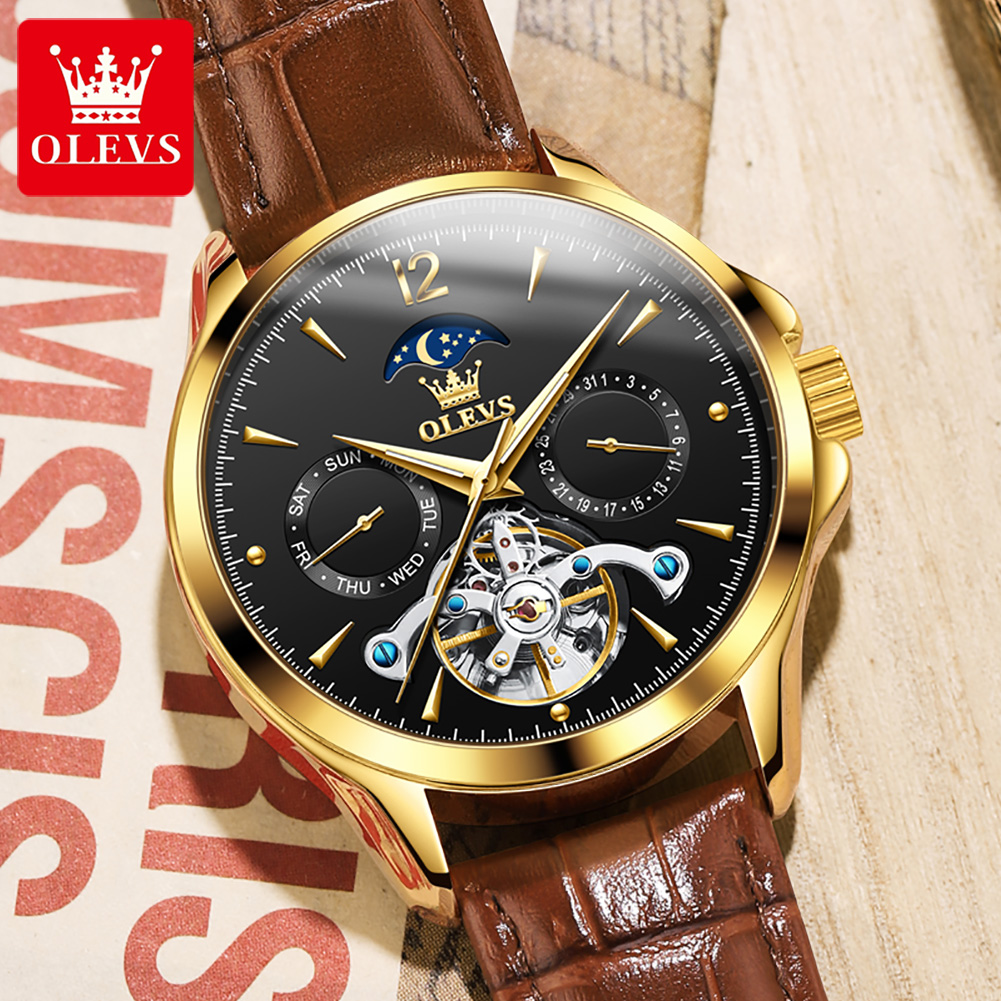 OLEVS 6663 Mens Watch Original - Seiko Watch Presage ulasan dan harga
