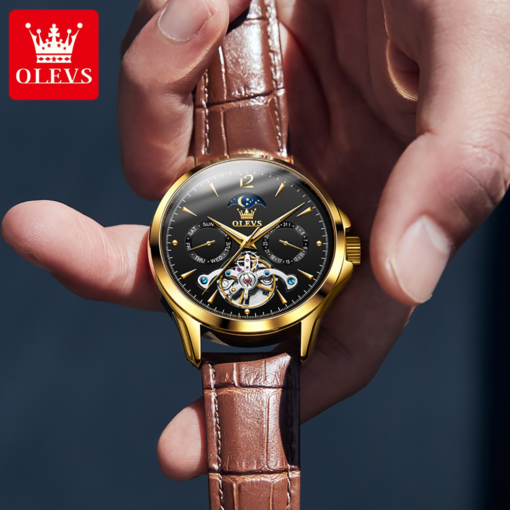 OLEVS 6663 Mens Watch Original - Seiko Watch Presage ulasan dan harga
