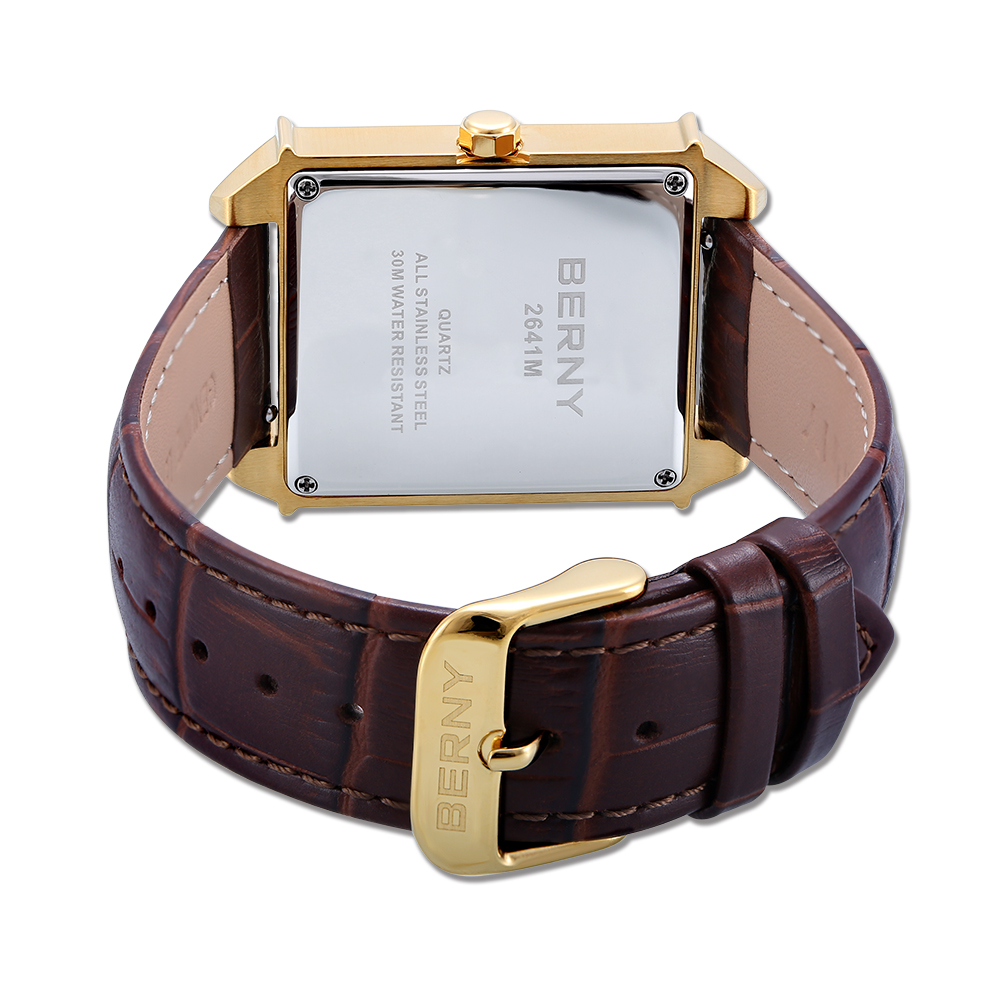 BERNY 6P25 Quartz Watch for Me - Cartier Watch Tank ulasan dan harga