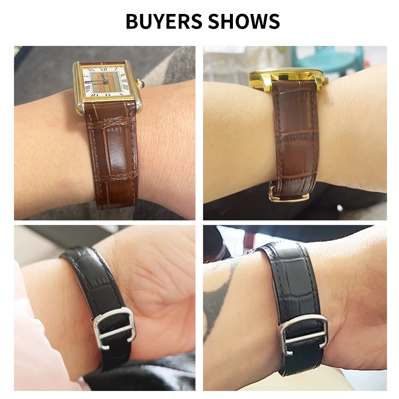 For Cartier 18 20 22 23mm Watc - Cartier Watch Santos ulasan dan harga