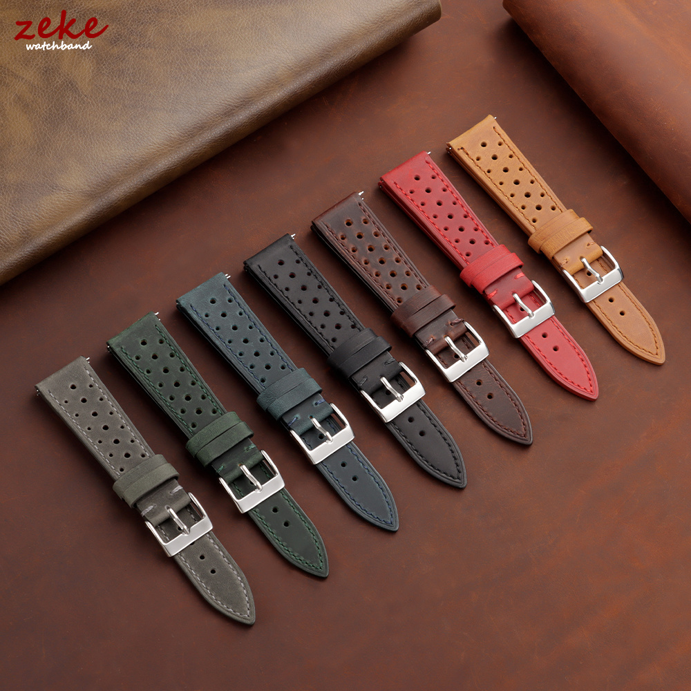Vintage Racing Leather Watch S - Leather Strap Quick Release ulasan dan harga