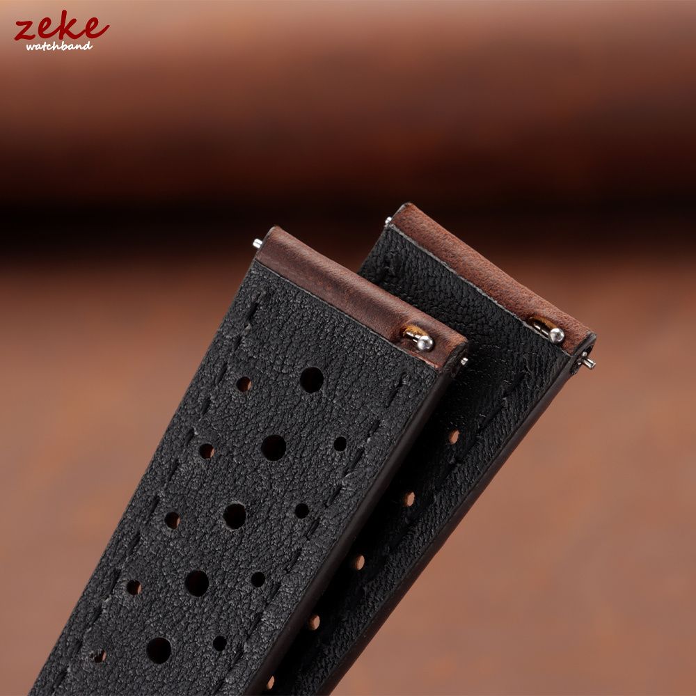 Vintage Racing Leather Watch S - Leather Strap Quick Release ulasan dan harga