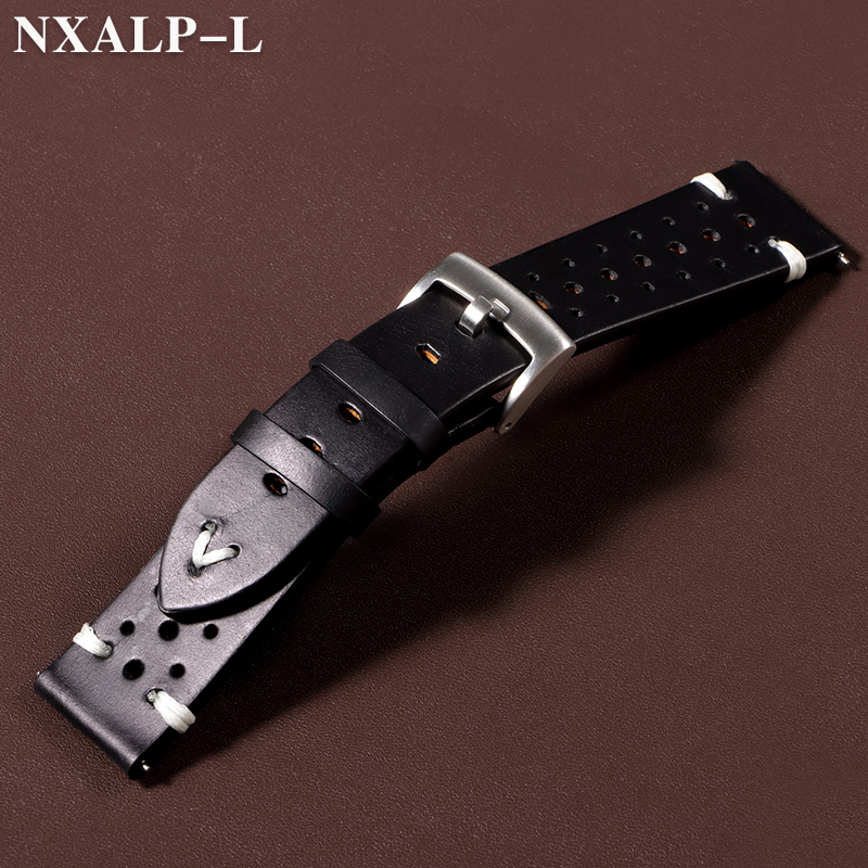 Retro Oil Wax Discoloration Le - Nato Strap Nylon ulasan dan harga