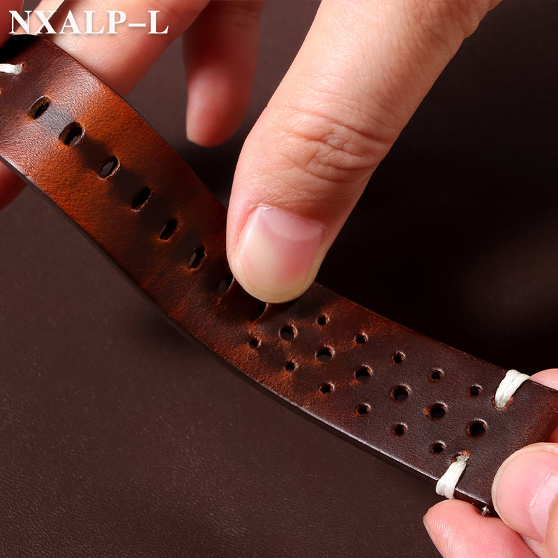 Retro Oil Wax Discoloration Le - Nato Strap Nylon ulasan dan harga