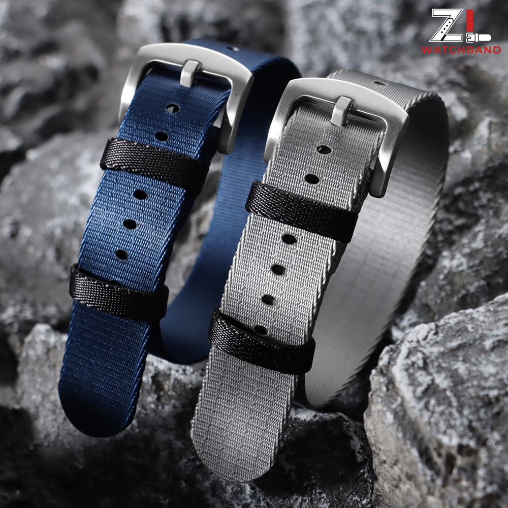 18mm 20mm 22mm Nylon Watch Ban - Canvas Strap Watch ulasan dan harga