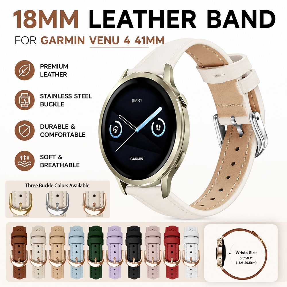 18mm Quick Release Leather Ban - Leather Strap Quick Release ulasan dan harga