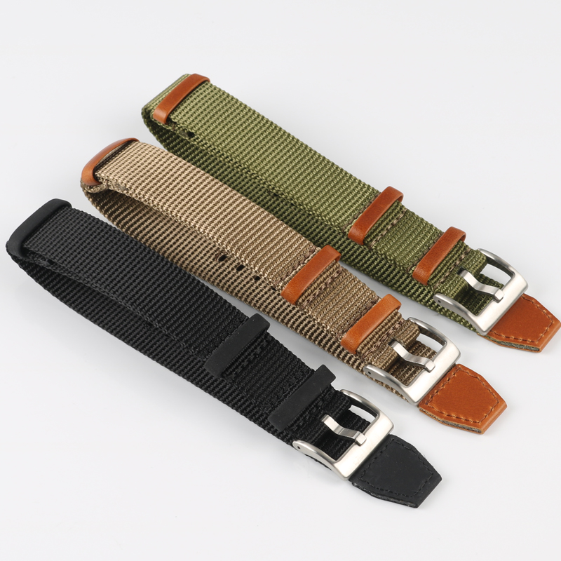 20MM 22MM Men's Outdoor Fabric - Nato Strap Nylon ulasan dan harga