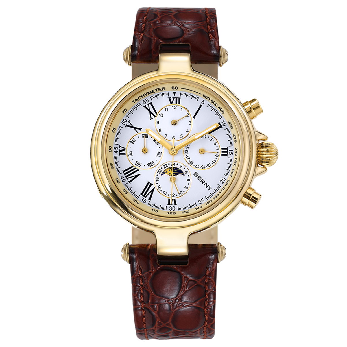 BERNY Retro Automatic Men's Wa - Seiko Watch Presage ulasan dan harga