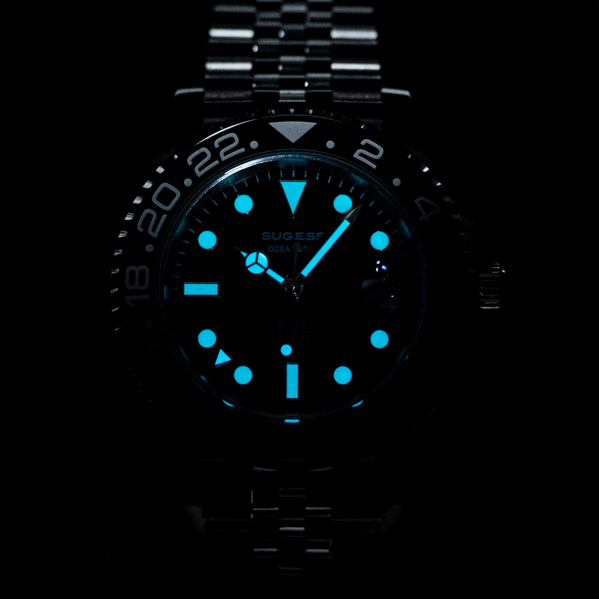 Sugess GMT Diving Watch of Men - Rolex Watch Datejust ulasan dan harga