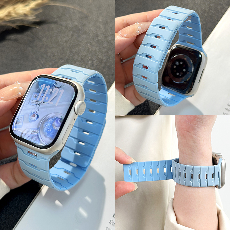 Magnetic Strap For Apple Watch - Milanese Loop Magnetic ulasan dan harga