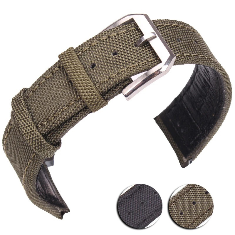Nylon Genuine Leather Watch Ba - Nato Strap Nylon ulasan dan harga