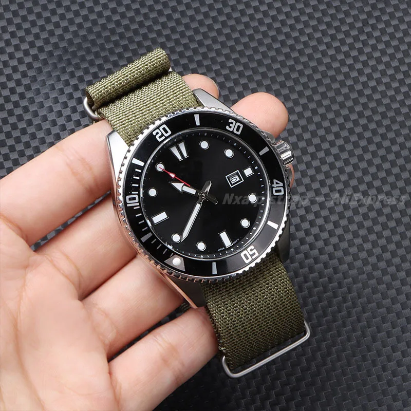 Ribbed Nylon Watch Strap 18mm  - Nato Strap Nylon ulasan dan harga