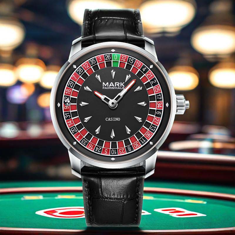 Mark Fairwhale 5031Top Brand L - Leather Watch Band Men ulasan dan harga