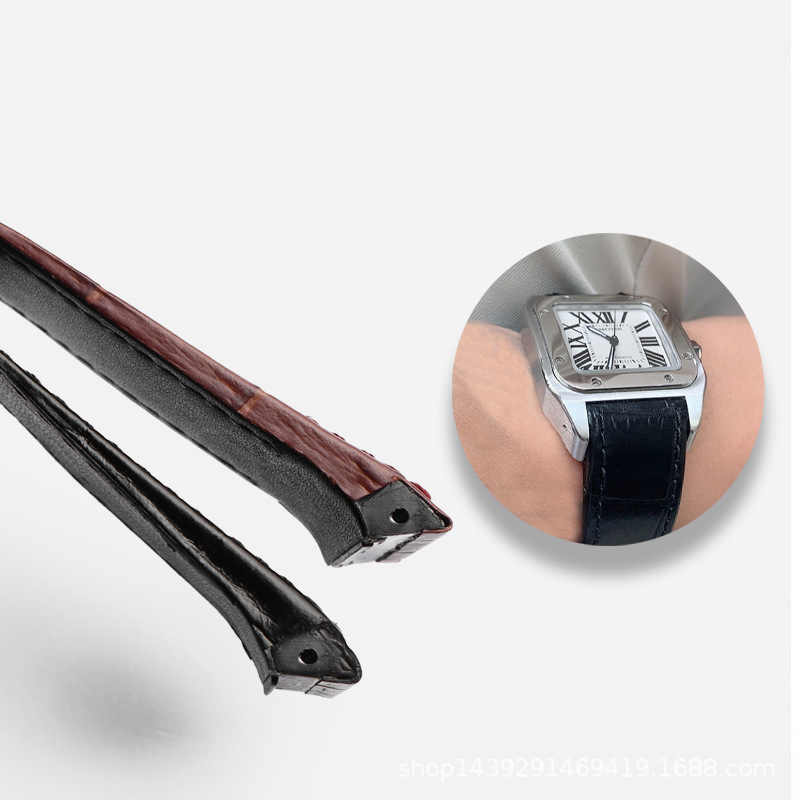 Genuine Leather High Quality W - Cartier Watch Santos ulasan dan harga