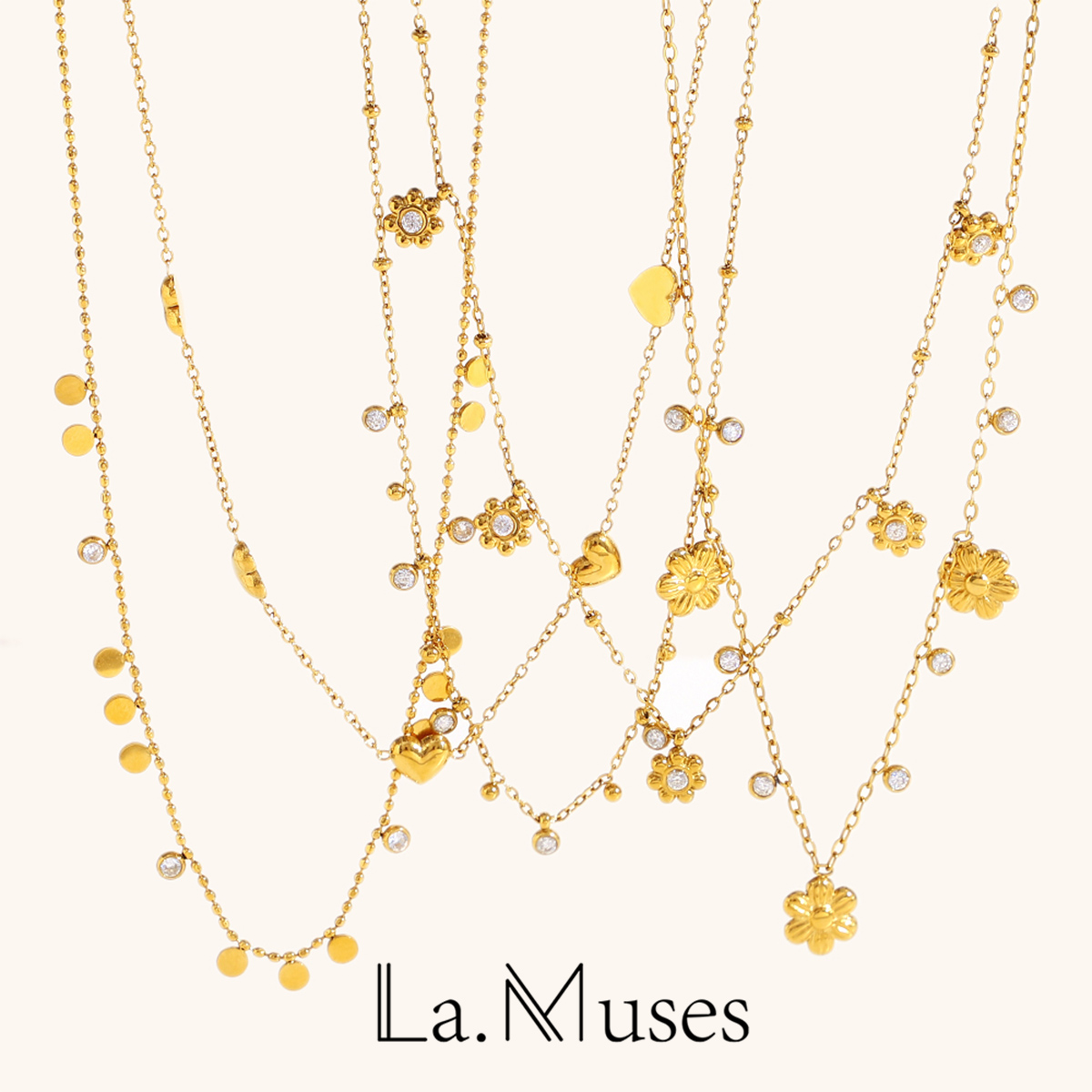 La. Muses Zircon Butterfly Lov - Butterfly Clasp Deployant ulasan dan harga