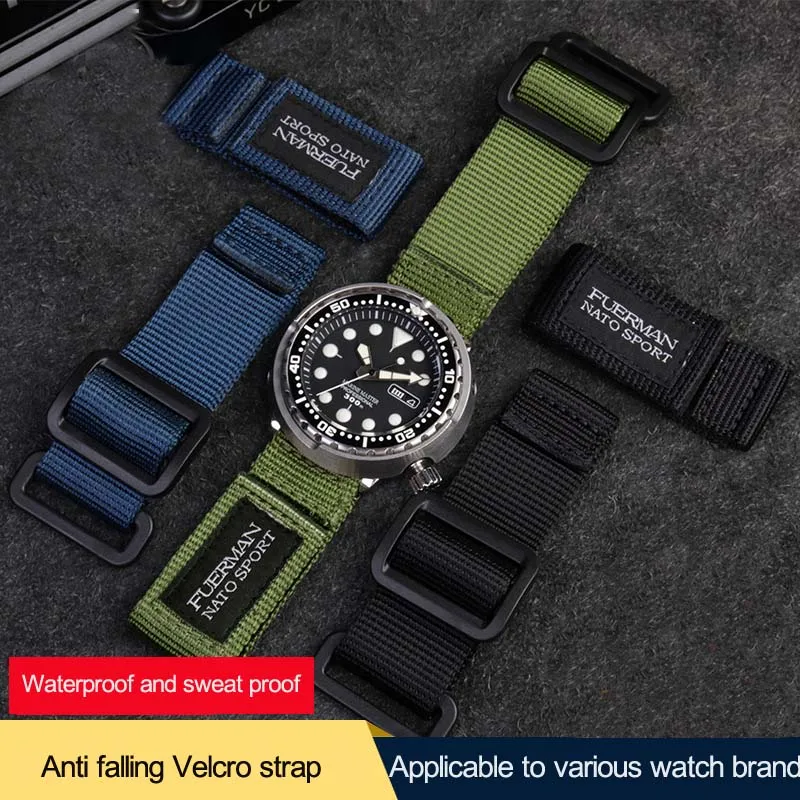 Hot Top Nylon Nato Watch Strap - Nato Strap Nylon ulasan dan harga
