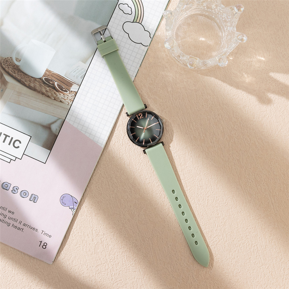 Fashion Ladies Sports Simple B - Silicone Band Women ulasan dan harga