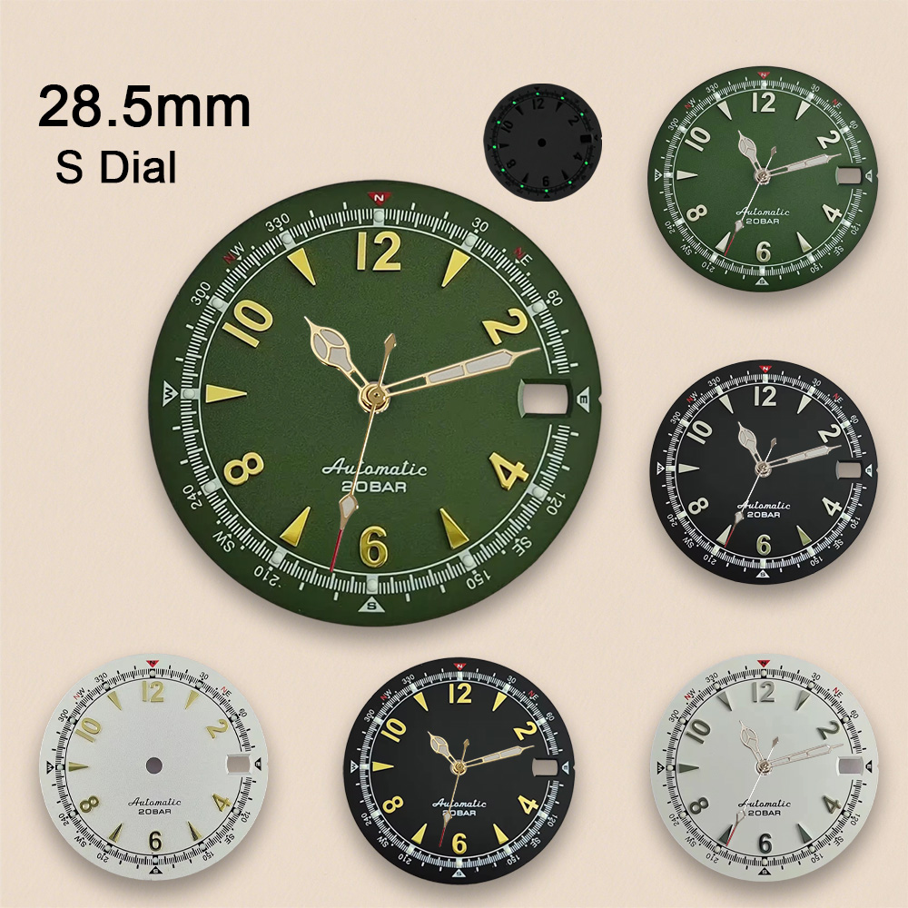 Nh35 Dial S Logo 28.5mm Retro  - Seiko Watch 5 Sports ulasan dan harga