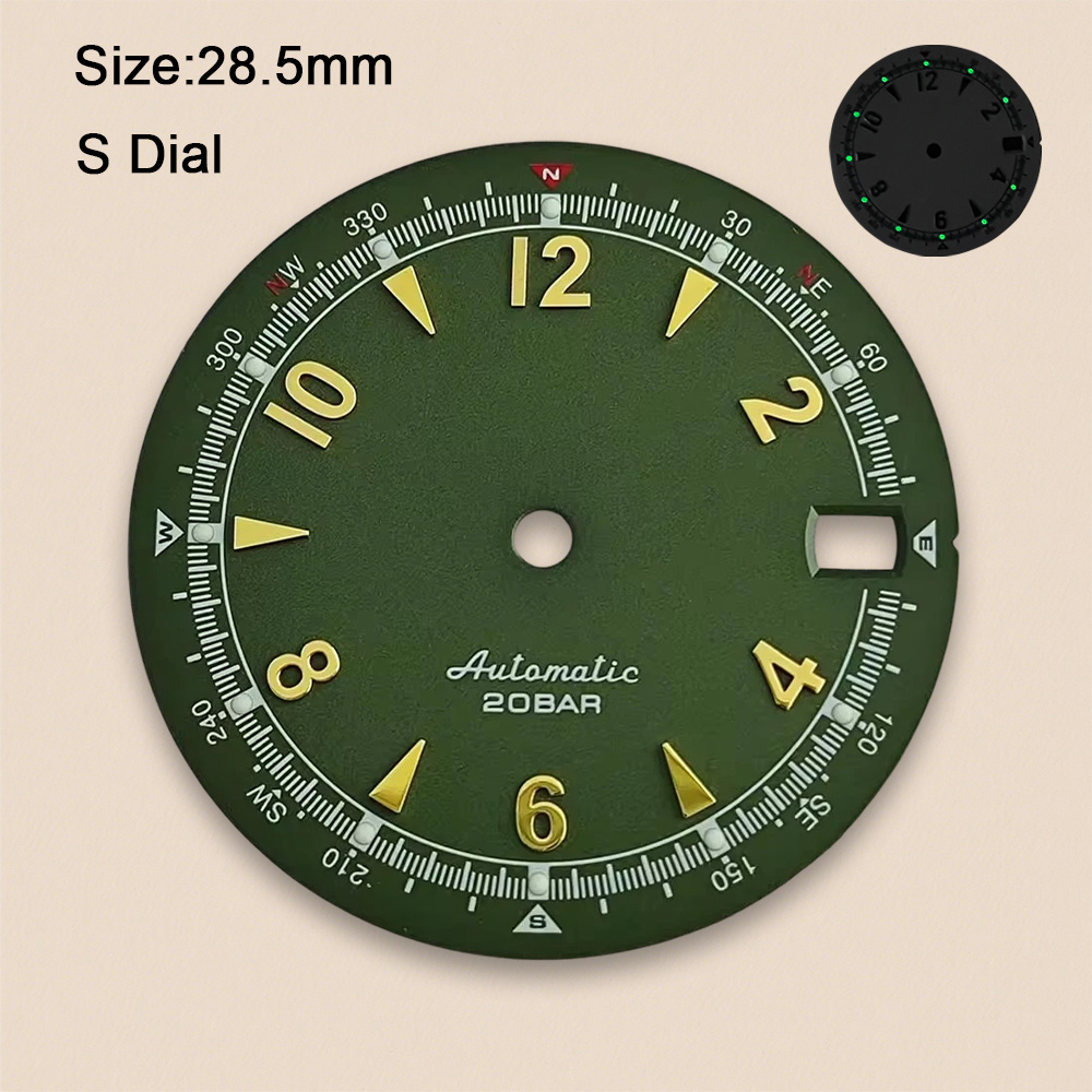 Nh35 Dial S Logo 28.5mm Retro  - Seiko Watch 5 Sports ulasan dan harga