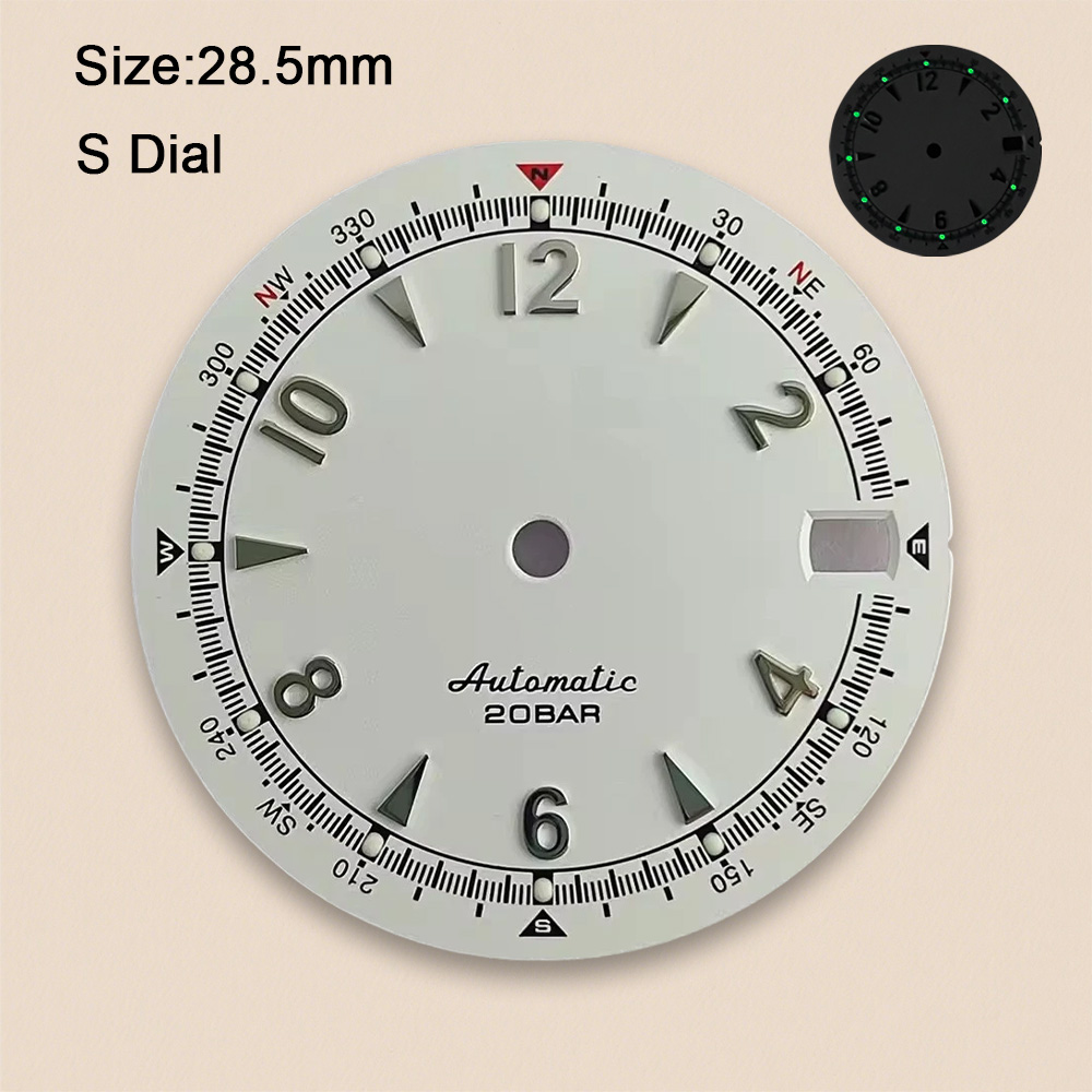 Nh35 Dial S Logo 28.5mm Retro  - Seiko Watch 5 Sports ulasan dan harga