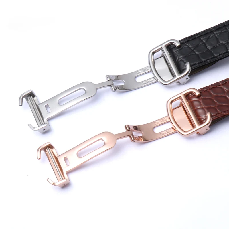 Alligator Genuine Leather Watc - Cartier Watch Tank ulasan dan harga