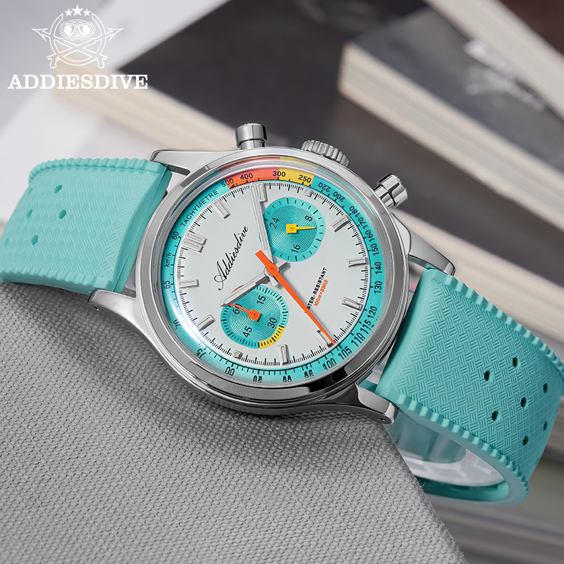 ADDIESDIVE NEW Multifunction C - Rubber Strap Diver ulasan dan harga