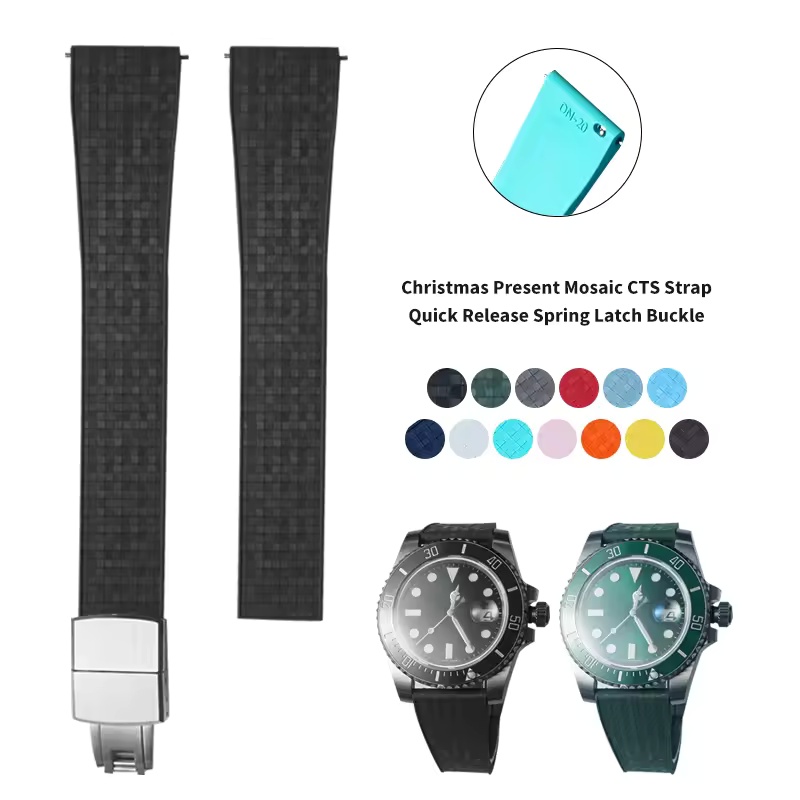 CTS FKM Rubber Watch Strap 16m - Rolex Watch Datejust ulasan dan harga