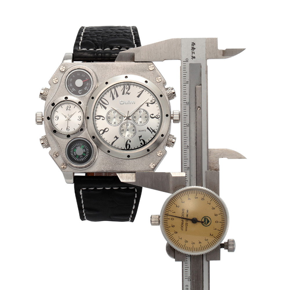 New Model OULM Watch Men Quart - Leather Watch Band Men ulasan dan harga
