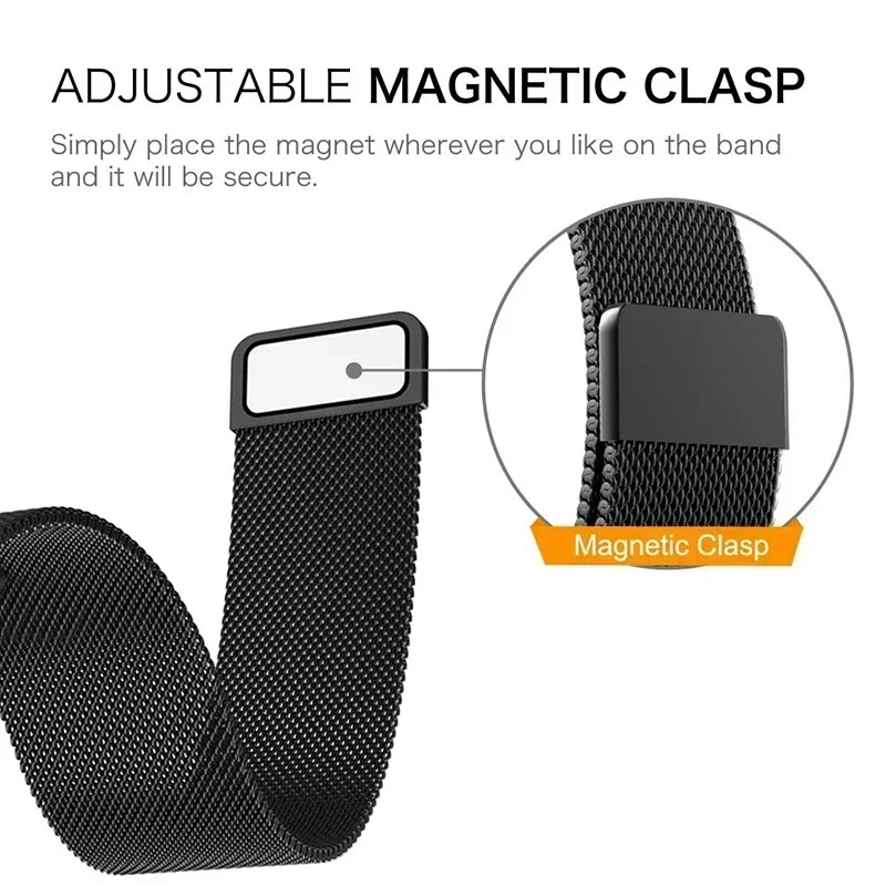 20mm 22mm Milanese Loop For CO - Milanese Loop Magnetic ulasan dan harga