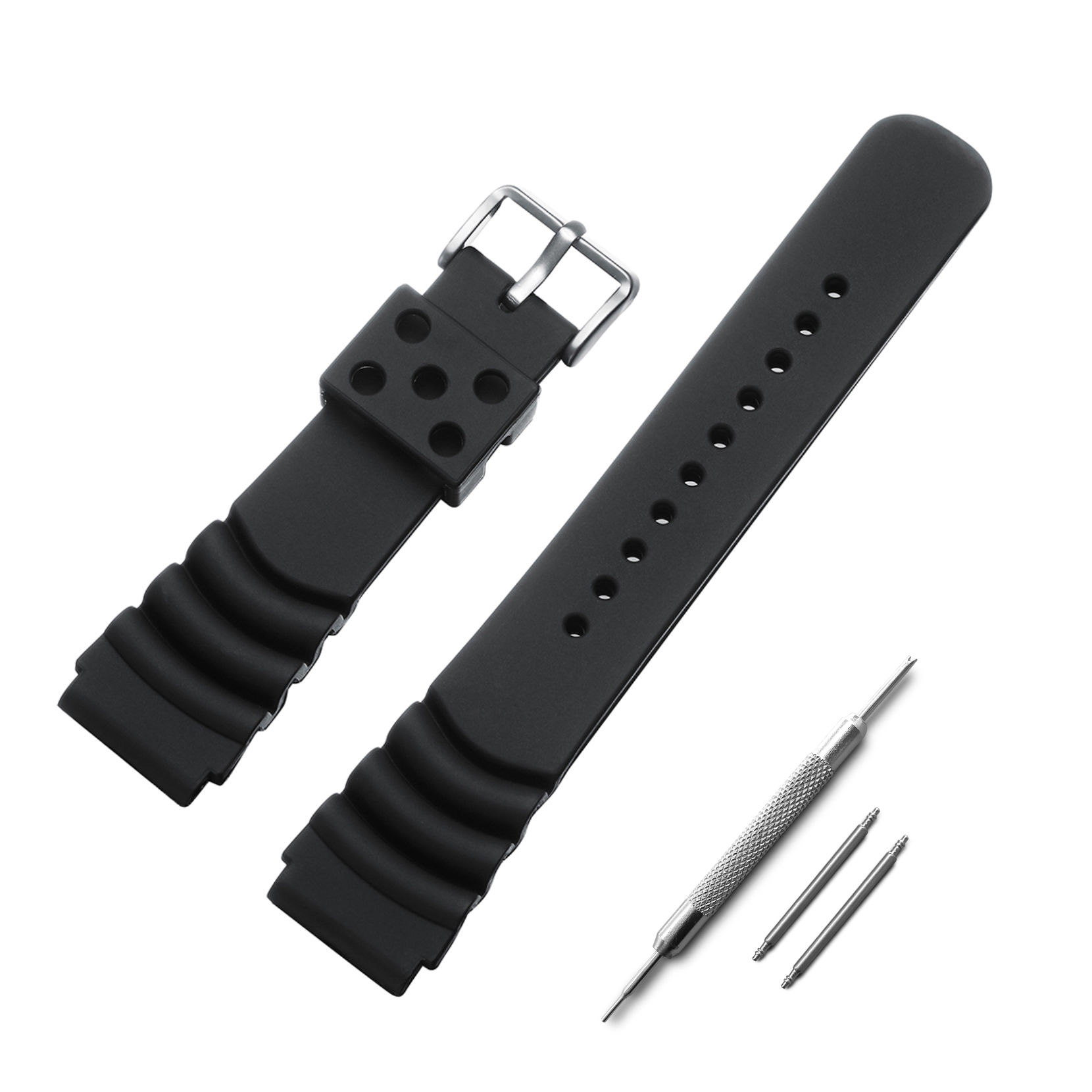 ADDIESDIVE Watch Strap 20mm 22 - Rubber Strap Diver ulasan dan harga