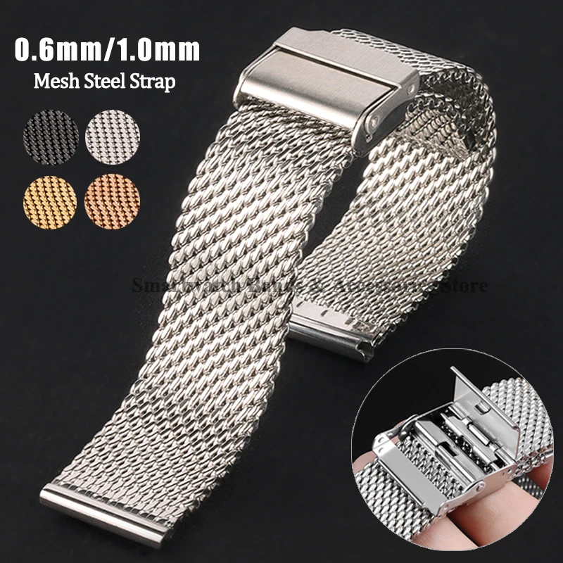 Milanese Mesh Steel Strap 0.6m - Mesh Strap Metal ulasan dan harga